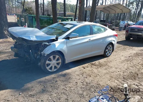 2013 Hyundai Elantra Limited z USA, uszkodzony, nr VIN 5NPDH4AE3DH260218